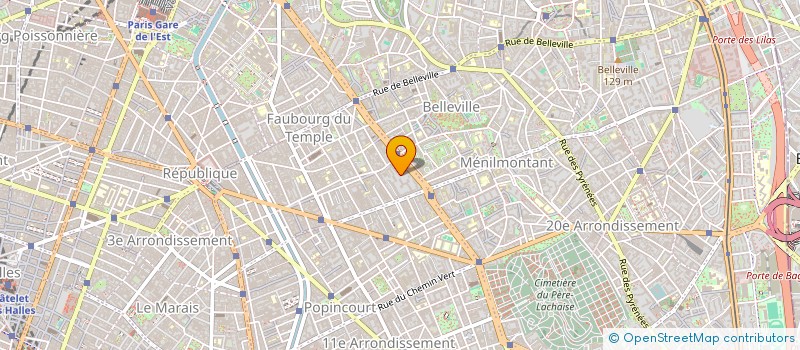 localisation de l'entreprise HOTEL JAD  PARIS