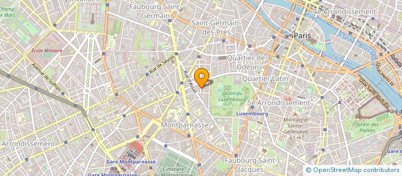 localisation de l'entreprise HOTEL JEAN BART  PARIS