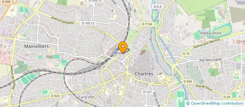 localisation de l'entreprise HOTEL JEHAN DE BEAUCE à CHARTRES