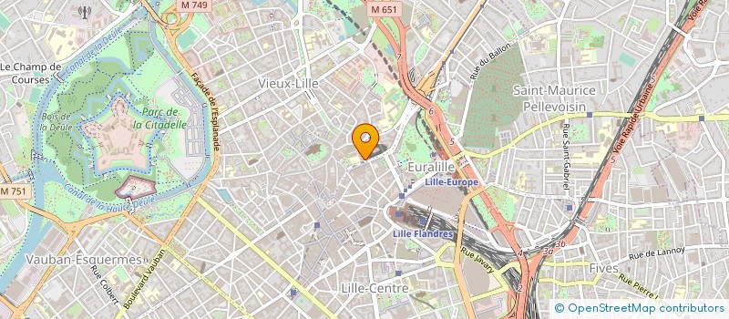 localisation de l'entreprise HOTEL L'ARBRE VOYAGEUR à LILLE