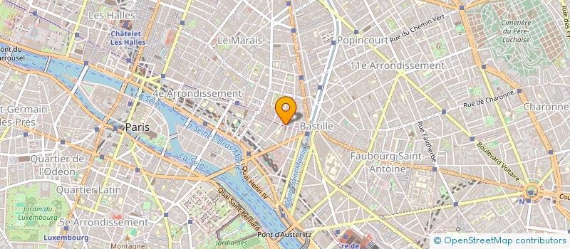 localisation de l'entreprise HOTEL LA HERSE D OR  PARIS