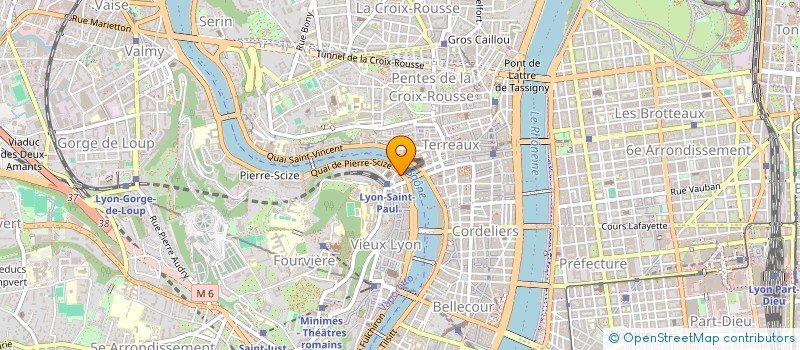 localisation de l'entreprise HOTEL LE PHENIX  LYON