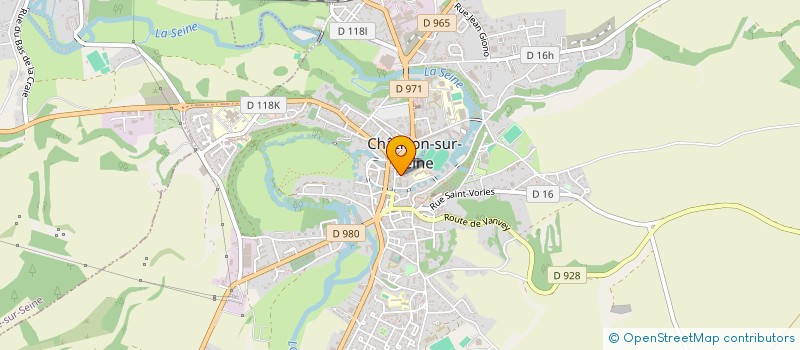 localisation de l'entreprise HOTEL LE SAINT VORLES à CHATILLON-SUR-SEINE