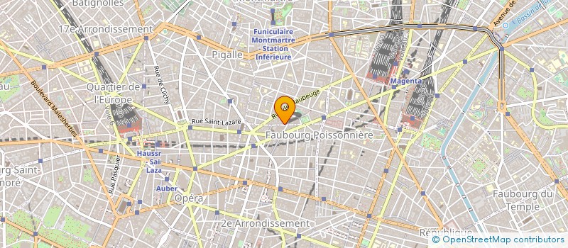 localisation de l'entreprise HOTEL LEBRON  PARIS