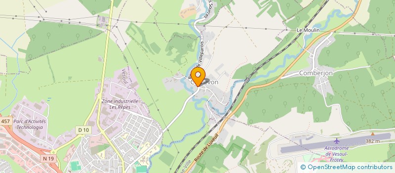 localisation de l'entreprise HOTEL LES VENDANGES DE BOURGOGNE  COULEVON