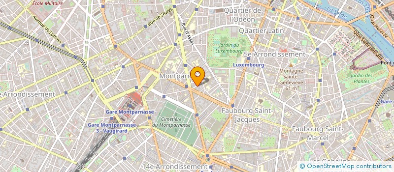 localisation de l'entreprise HOTEL LIBERIA  PARIS