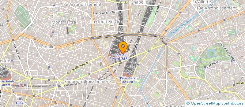 localisation de l'entreprise HOTEL LUNE  PARIS