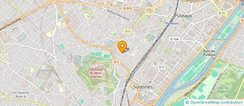 localisation de l'entreprise HOTEL & MANAGEMENT  SURESNES