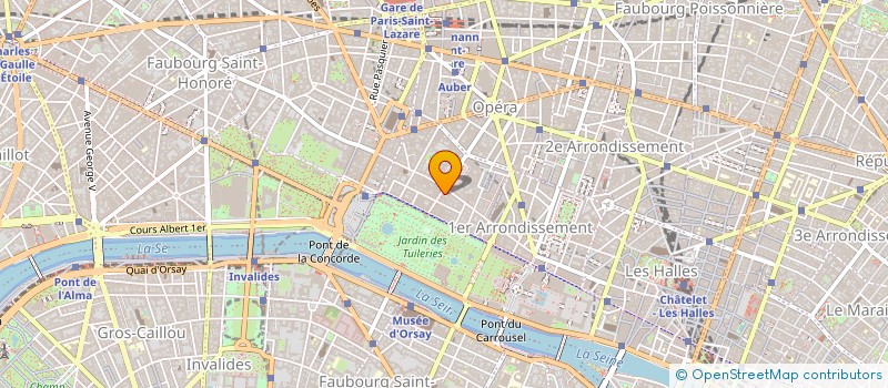 localisation de l'entreprise HOTEL MANAGEMENT FRANCE à PARIS