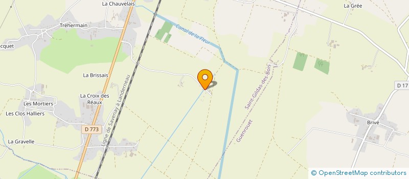 localisation de l'entreprise HOTEL MEDOR  SAINT-GILDAS-DES-BOIS