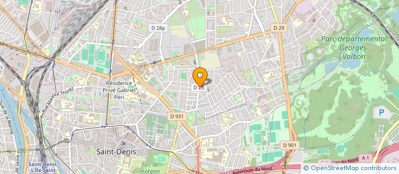 localisation de l'entreprise HOTEL MFS à SAINT-DENIS