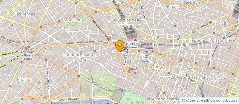 localisation de l'entreprise HOTEL MONSIEUR  PARIS