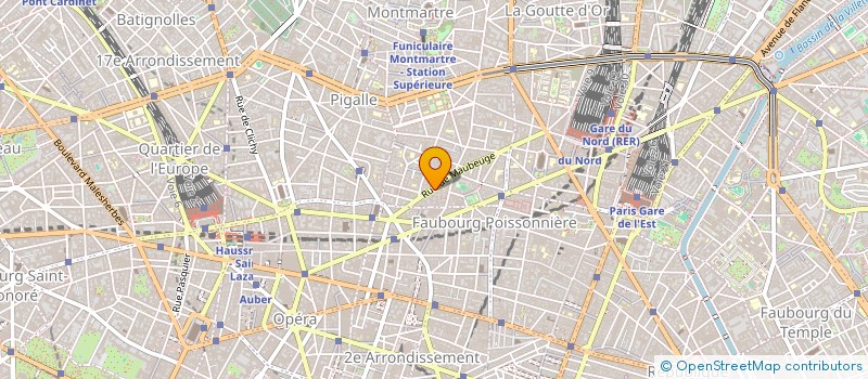 localisation de l'entreprise HOTEL PALM  PARIS