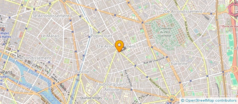 localisation de l'entreprise HOTEL PARIS  PARIS