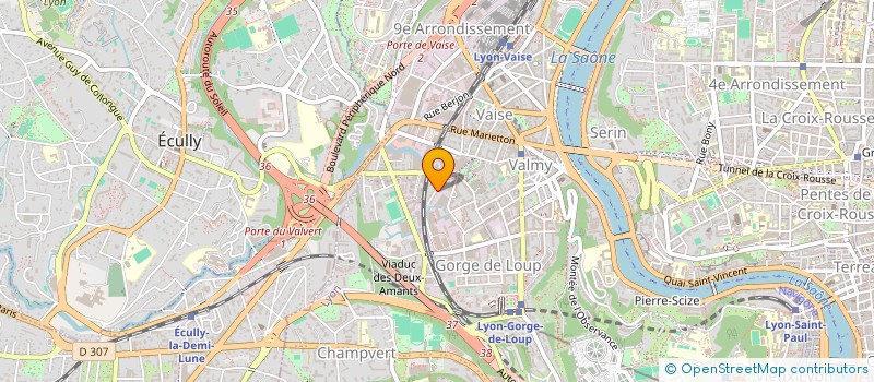 localisation de l'entreprise HOTEL PARTICULIER CONCIERGERIE  LYON