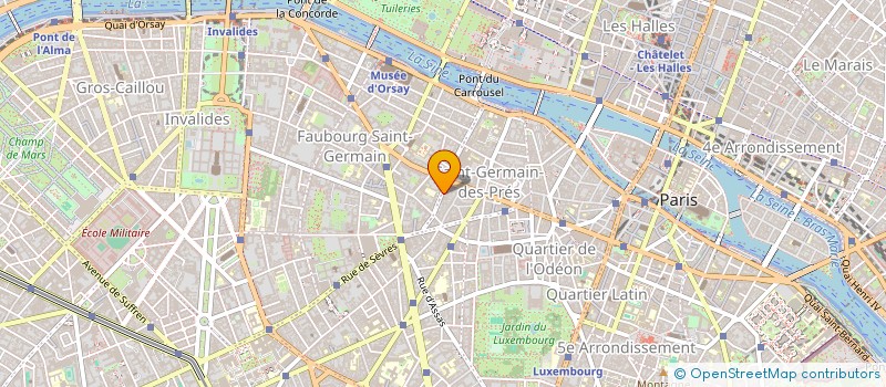 localisation de l'entreprise HOTEL PAS DE CALAIS  PARIS