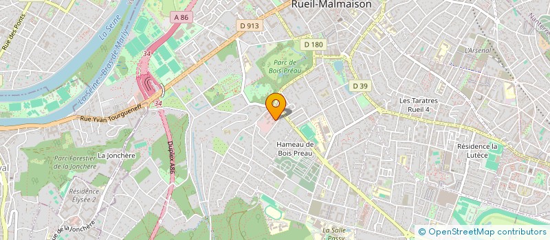 localisation de l'entreprise HOTEL PRO FINDER à RUEIL-MALMAISON