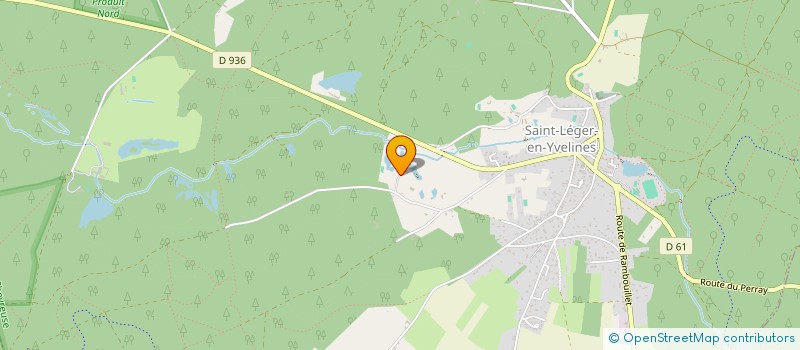 localisation de l'entreprise HOTEL REFUGE DU COL DE LA MADELEINE  SAINT-LEGER-EN-YVELINES