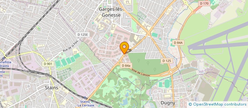 localisation de l'entreprise HOTEL & RESIDENCE GARCHES STALINGRAD  GARGES-LES-GONESSE