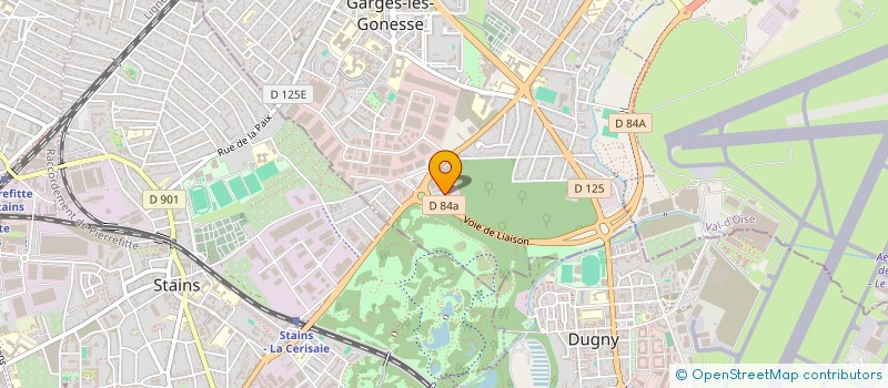 localisation de l'entreprise HOTEL & RESIDENCE GARGES CERDAN  GARGES-LES-GONESSE