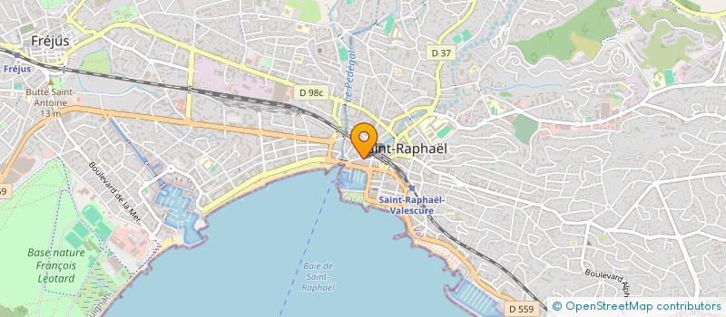localisation de l'entreprise HOTEL & RESIDENCE VAR à SAINT-RAPHAEL