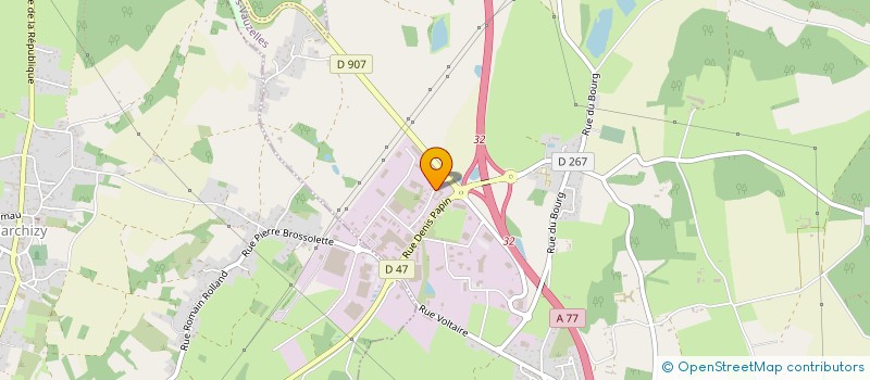 localisation de l'entreprise HOTEL & RESIDENCE VARENNES VAUZELLES à VARENNES-VAUZELLES