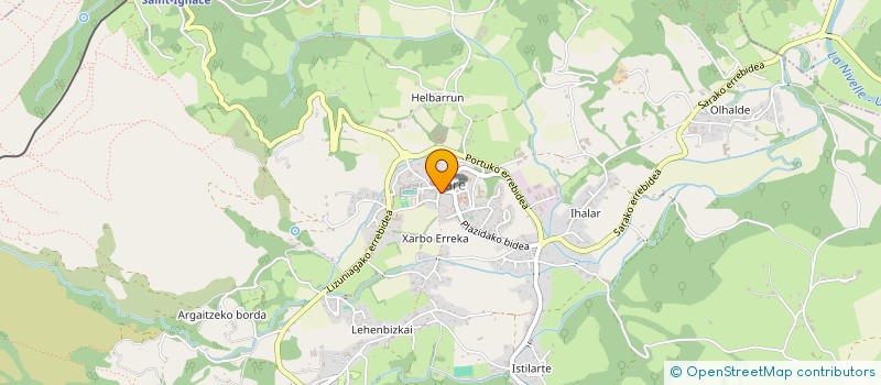 localisation de l'entreprise HOTEL RESTAURANT ARRAYA à SARE