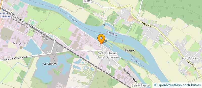 localisation de l'entreprise HOTEL RESTAURANT DIVID SUWAN  GAILLON