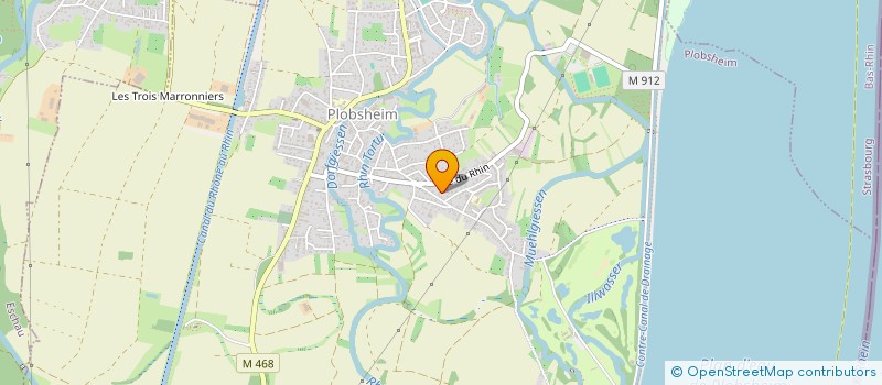 localisation de l'entreprise HOTEL RESTAURANT DU KEMPFERHOF  PLOBSHEIM