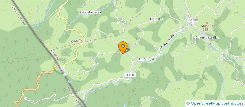 localisation de l'entreprise HOTEL RESTAURANT ERREGUINA  BANCA