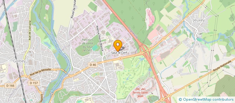 localisation de l'entreprise HOTEL RESTAURANT LA FAYETTE  EPINAL