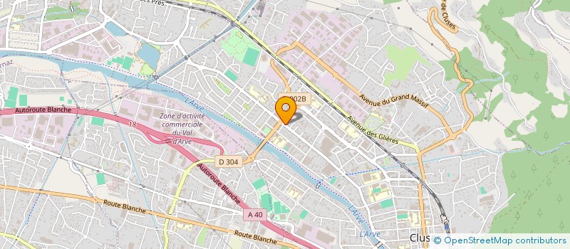 localisation de l'entreprise HOTEL RESTAURANT LE BARGY  CLUSES