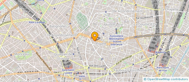 localisation de l'entreprise HOTEL ROYAL FROMENTIN  PARIS