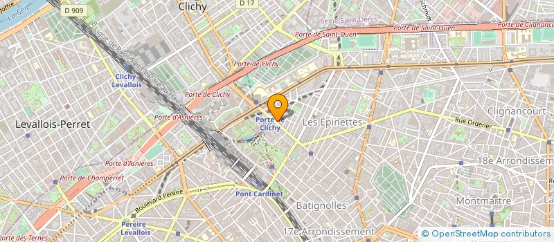localisation de l'entreprise HOTEL ROYAL RESIDENCE  PARIS