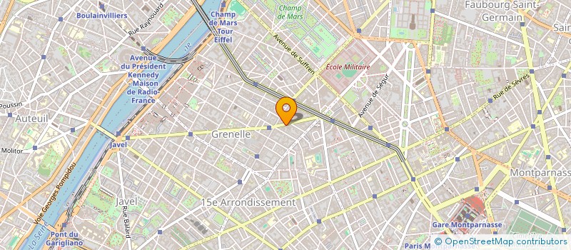 localisation de l'entreprise HOTEL SIERRA  PARIS