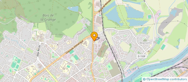 localisation de l'entreprise HOTEL SIRIUS  THIONVILLE