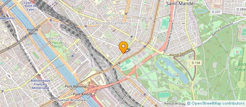 localisation de l'entreprise HOTEL SYLVABELLE MARSEILLE  PARIS