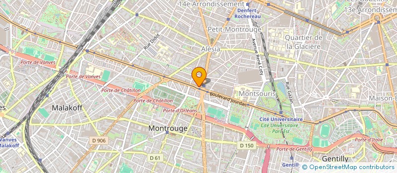 localisation de l'entreprise HOTEL TERMINUS ORLEANS  PARIS