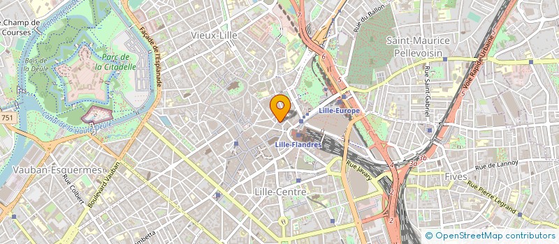 localisation de l'entreprise HOTEL UP à LILLE