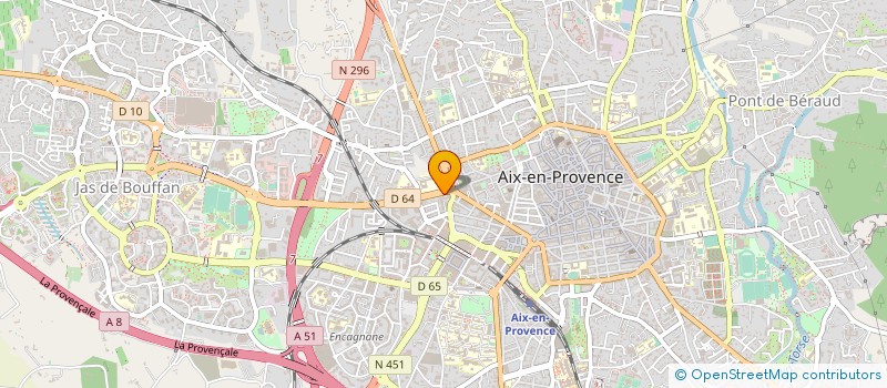 localisation de l'entreprise HOTEL VENDOME à AIX-EN-PROVENCE