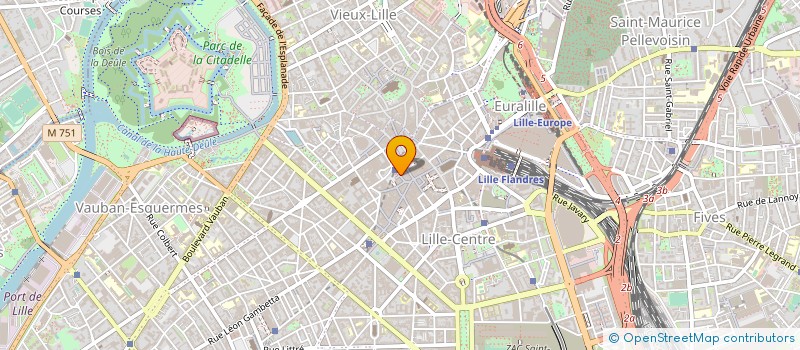 localisation de l'entreprise HOTEL WHY à LILLE