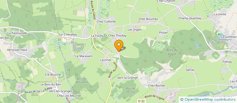 localisation de l'entreprise HOTELDEBOTEL  SAINT-PAUL-EN-CHABLAIS