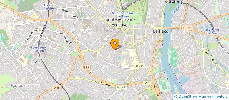 localisation de l'entreprise HOTELDEVILLE  SAINT-GERMAIN-EN-LAYE