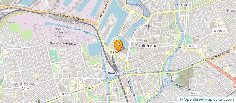 localisation de l'entreprise HOTELEITH à DUNKERQUE