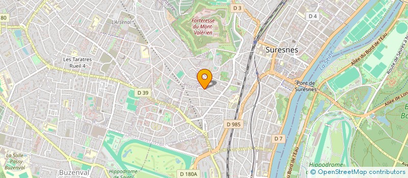 localisation de l'entreprise HOTELIERE ANCAMABEN à SURESNES