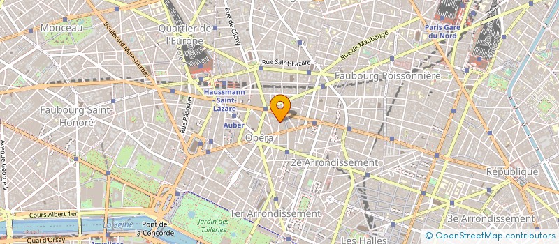 localisation de l'entreprise HOTELIERE BELFAST HELDER  PARIS