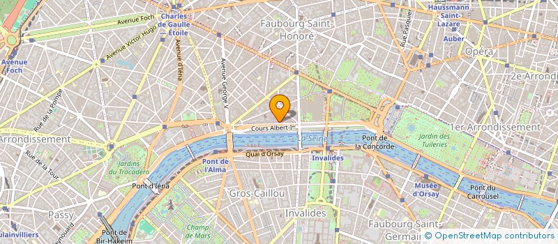 localisation de l'entreprise HOTELIERE CHATEAUBRIAND  PARIS