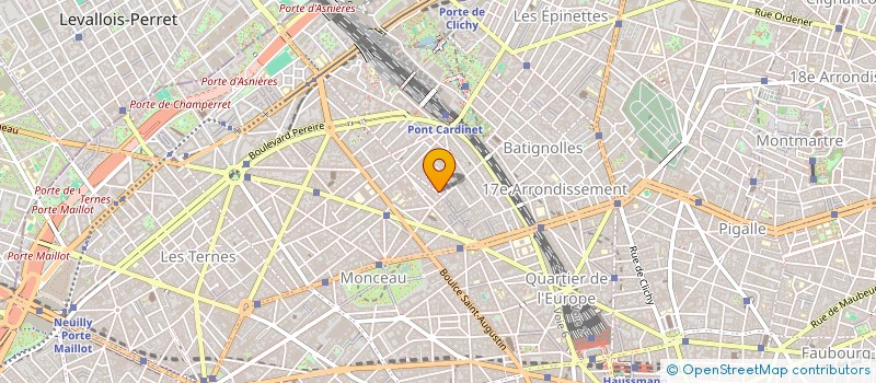 localisation de l'entreprise HOTELIERE CHATILLON SP  PARIS