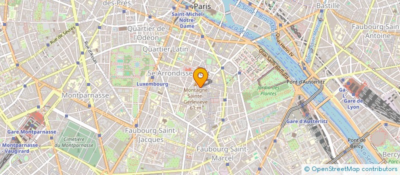 localisation de l'entreprise HOTELIERE CL  PARIS