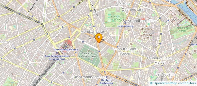 localisation de l'entreprise HOTELIERE D'ORLEANS à ORLEANS